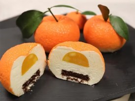 Molde silicona 6 mandarinas enteras 